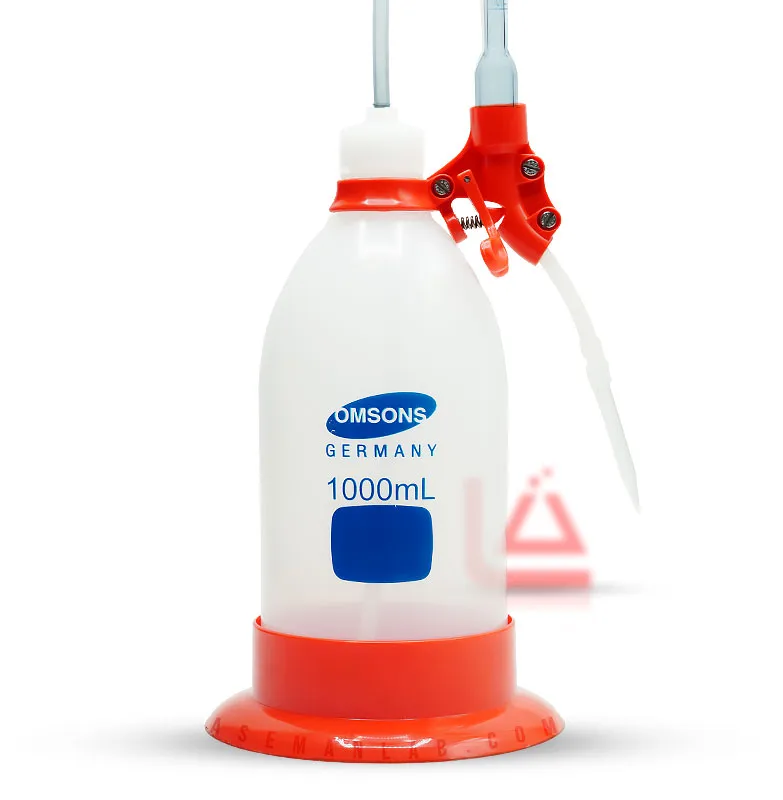 بورت اتوماتیک مخزن پلاستیکی آزمایشگاهی در حجم های 10 میلی لیتر، 25 میلی لیتر و 50 میلی لیتر