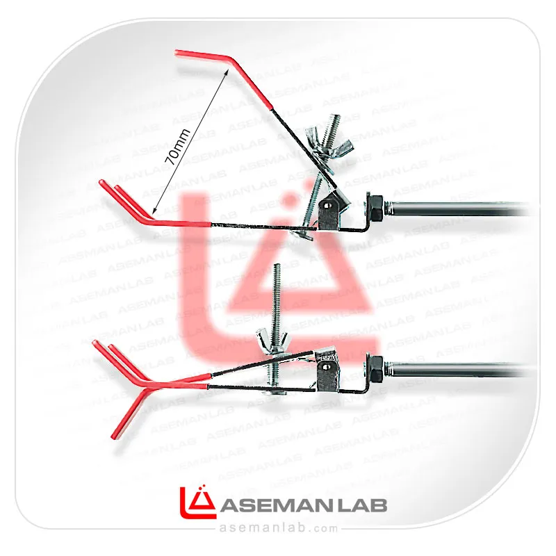 گیره بدون نوا سه فک آزمایشگاهی گیره بدون نوا یا بدون بست آزمایشگاهی